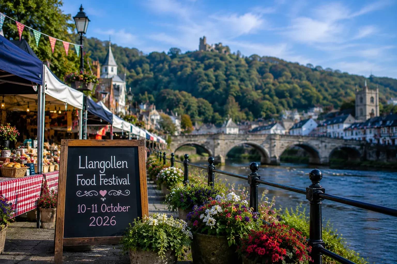 Llangollen Food Festival to take over the town this October