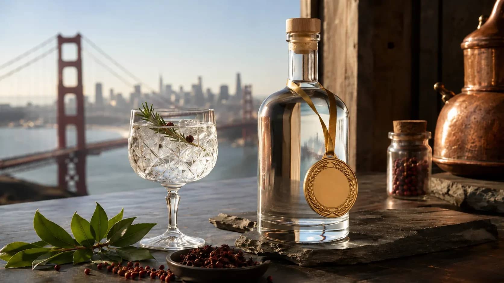 Pembrokeshire gin wins gold on the world stage