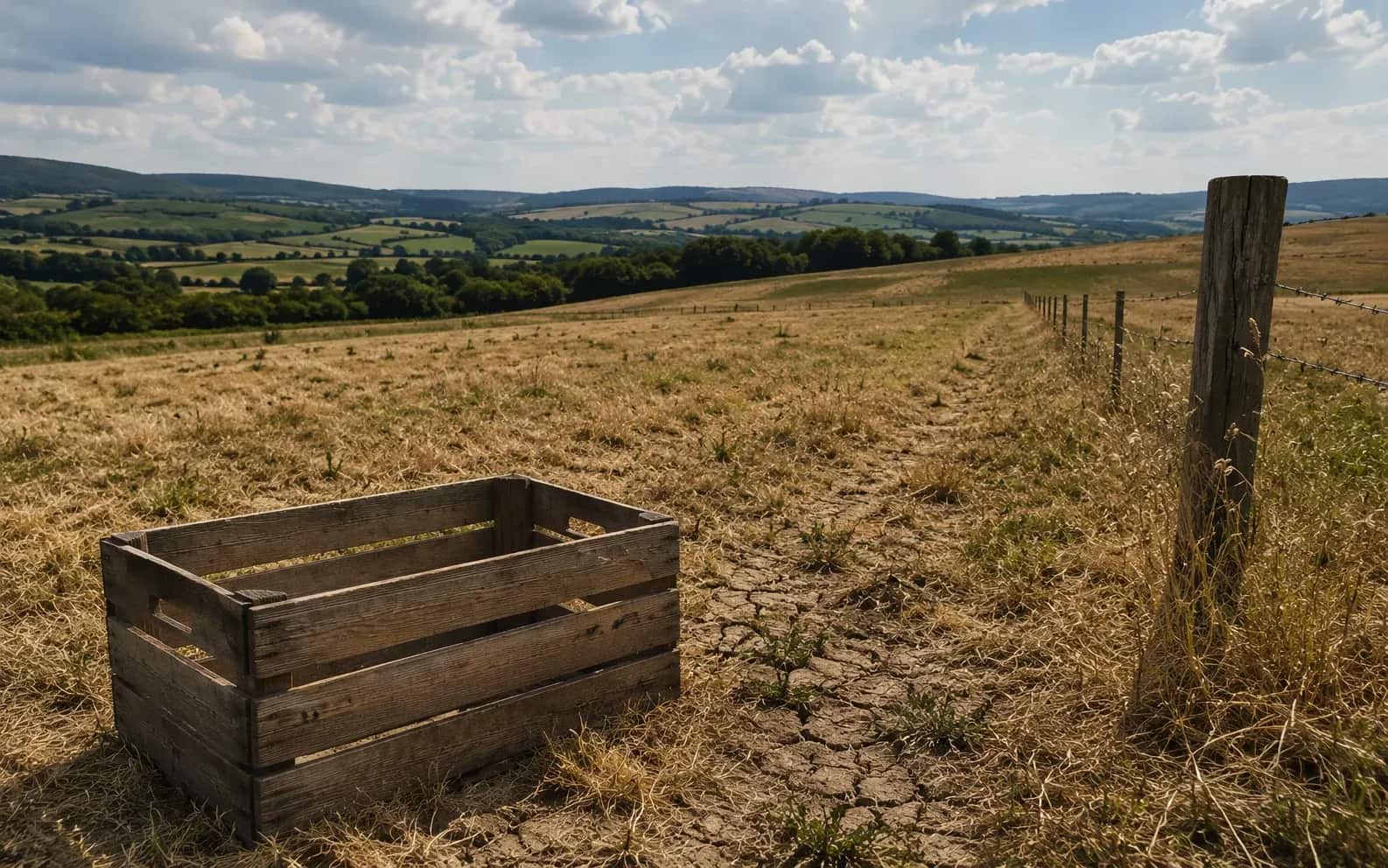 Drought declared in parts of Wales raises concerns for food producers and farmers